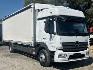 کامیون چادر دار Mercedes-Benz Atego 1630 / 2018 / 20 EPAL / Curtainsider + Edscha / BigSpace