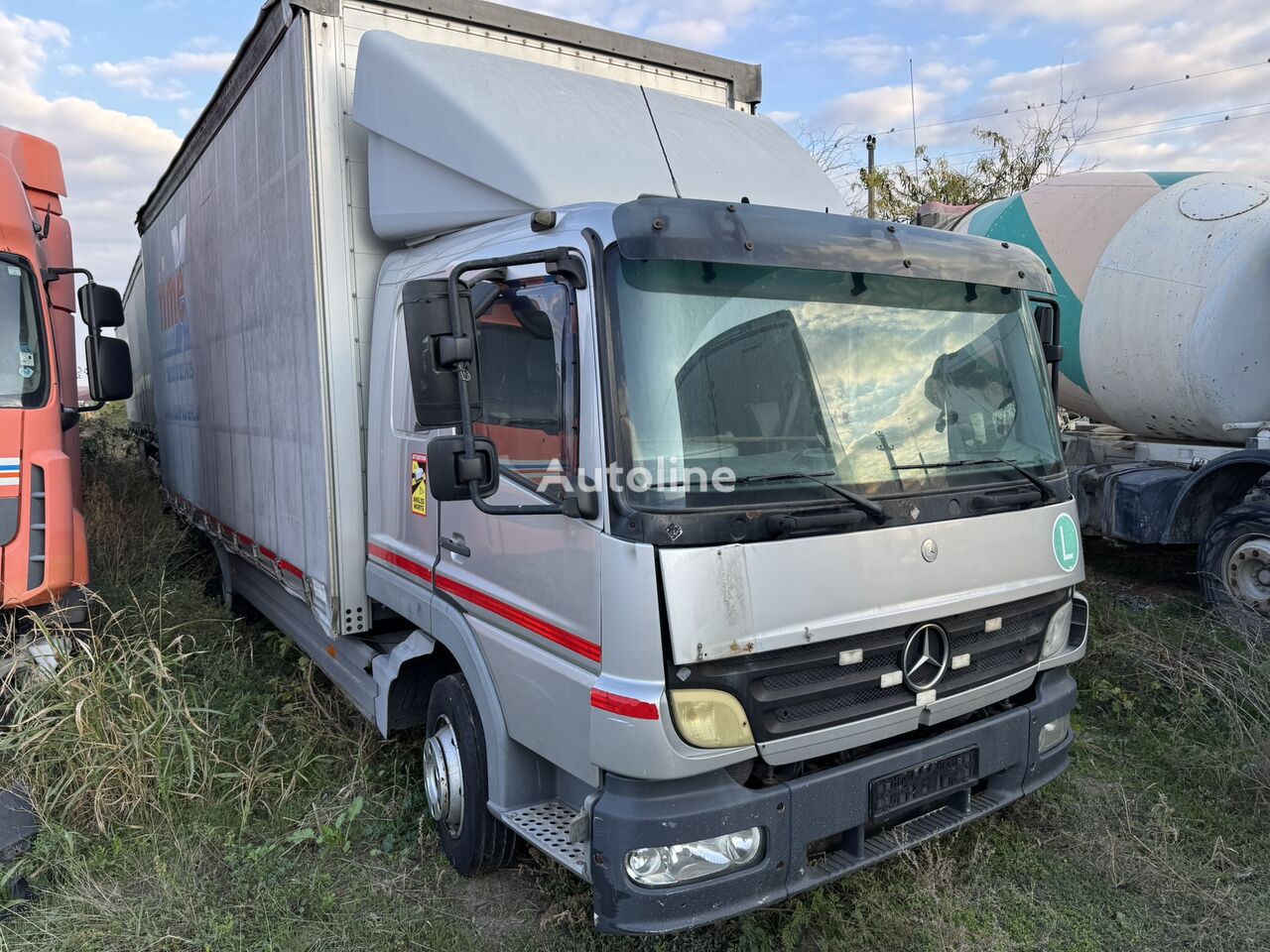 Mercedes-Benz Atego 970.22 MP2 Clima : Lift : Full Galvan tilt truck