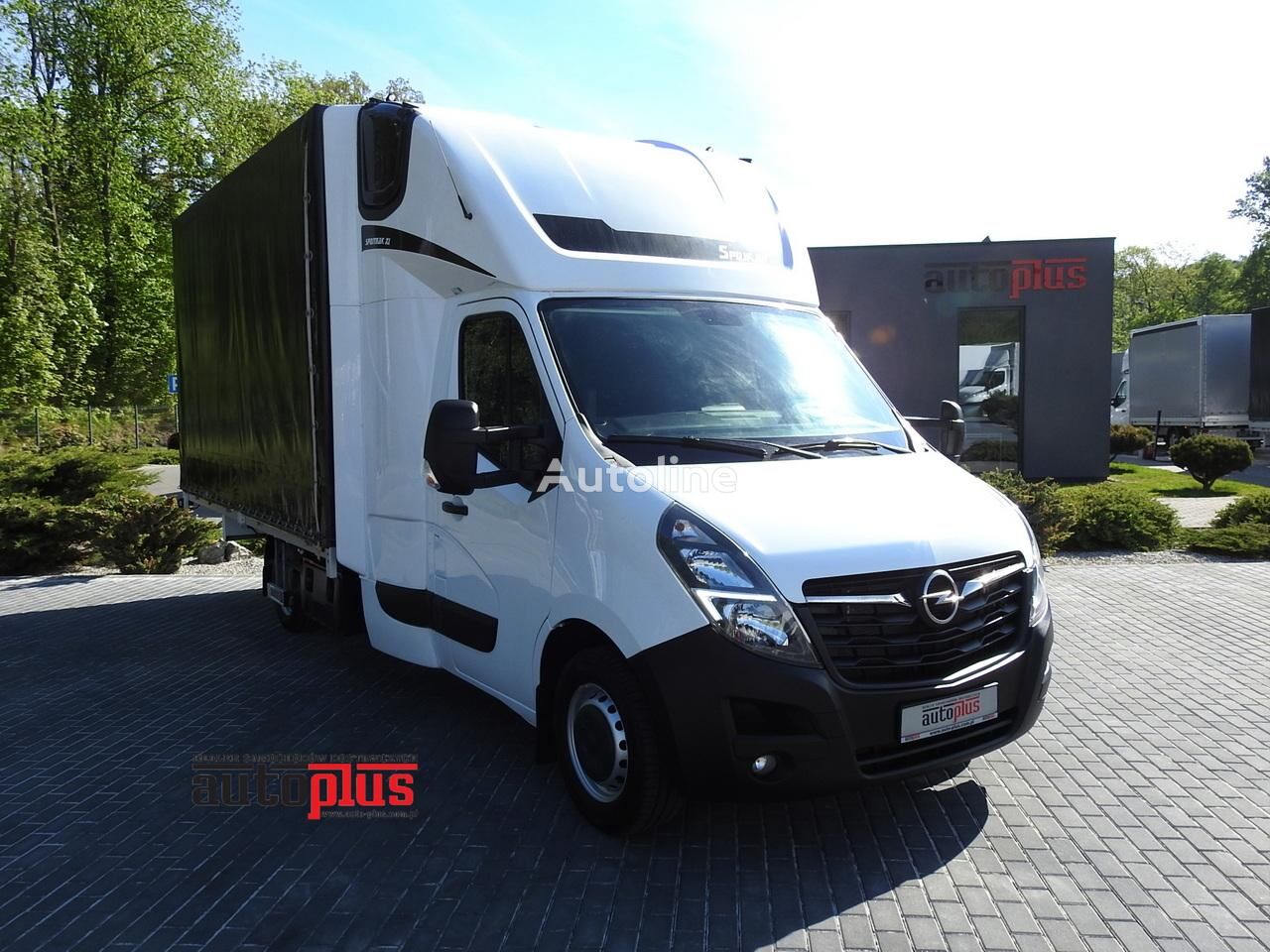 Opel MOVANO PLANDEKA 10 PALET WEBASTO TEMPOMAT KLIMATYZACJA LEDY PNEU kamion s ceradom