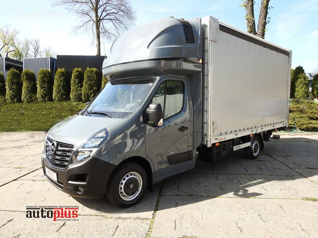 camion centinato Opel MOVANO PLANDEKA WINDA 9 PALET WEBASTO KLIMATYZACJA TEMPOMAT NAWI