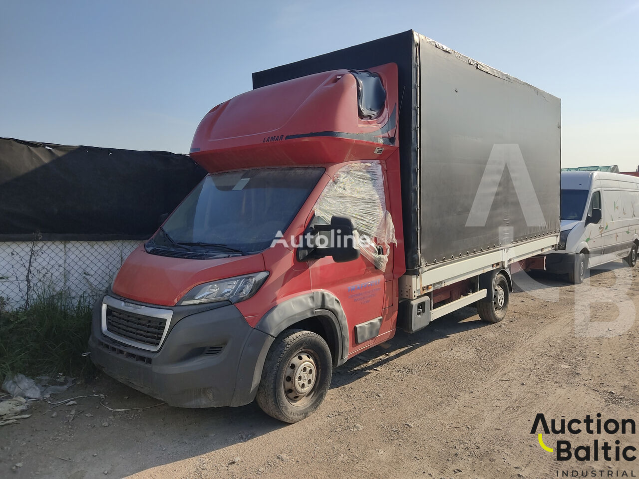 ciężarówka plandeka Peugeot Boxer