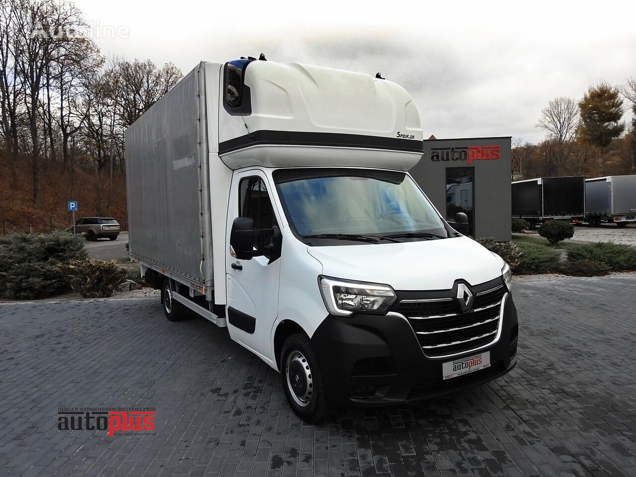 tentinis sunkvežimis Renault MASTER 