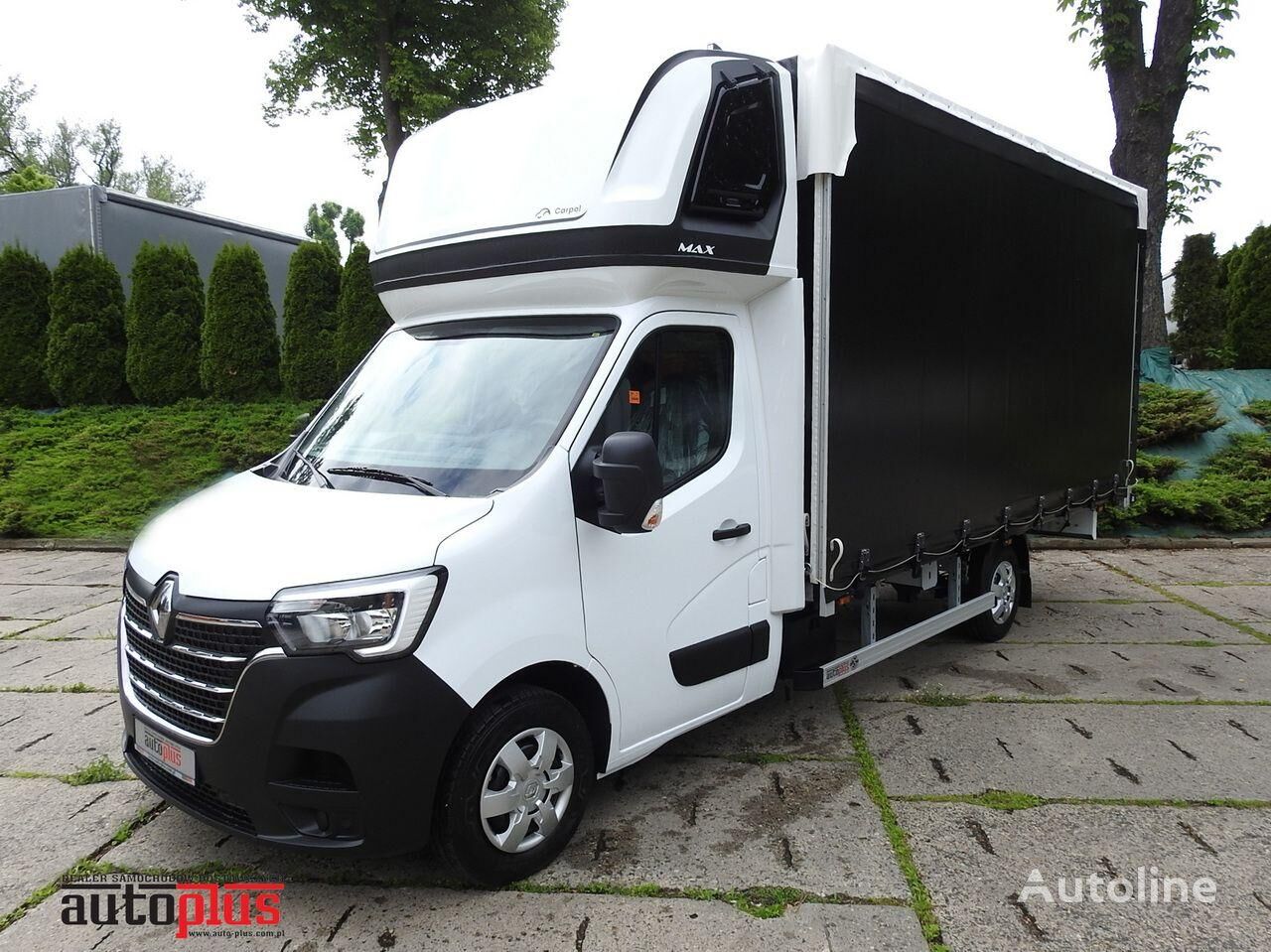 Renault MASTER NOWY PLANDEKA 10 PALET WEBASTO KLIMATYZACJA TEMPOMAT LEDY camión toldo nuevo