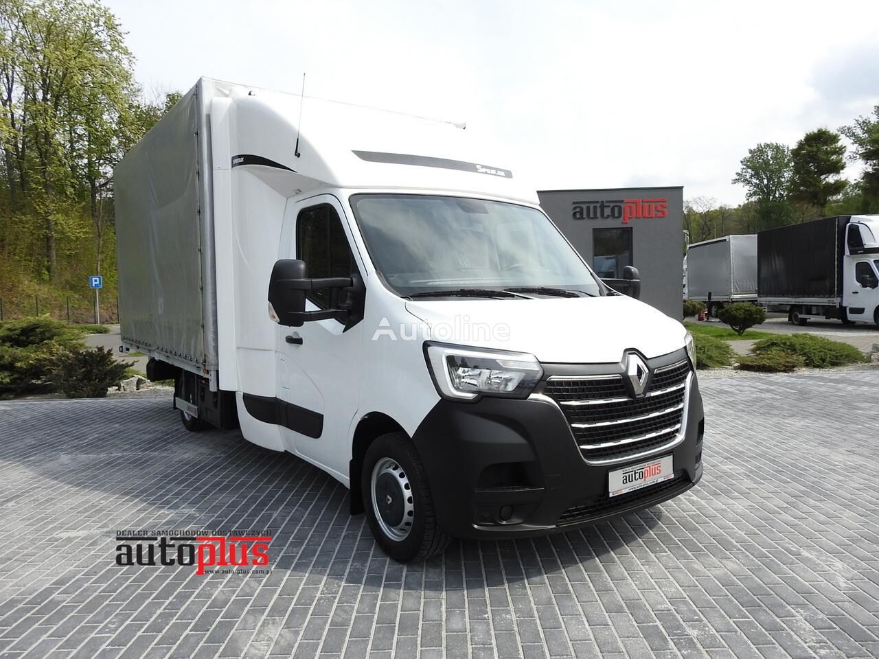 tent veoauto Renault MASTER PLANDEKA 10 PALET WEBASTO TEMPOMAT KLIMATYZACJA LEDY PNEU