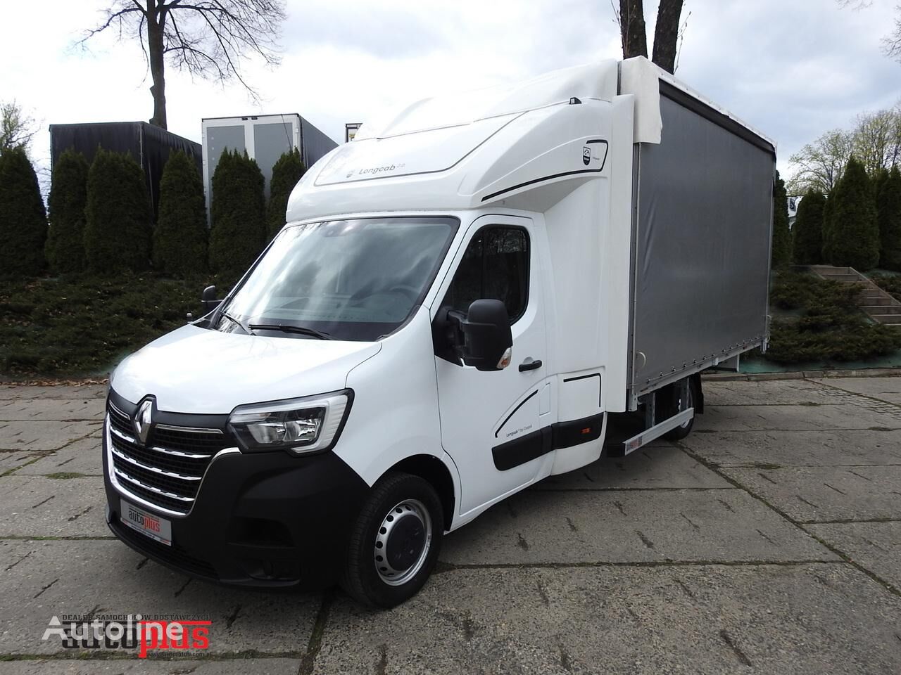 camion cu prelata Renault MASTER PLANDEKA 10 PALET WEBASTO TEMPOMAT NAWIGACJA KLIMATYZACJA