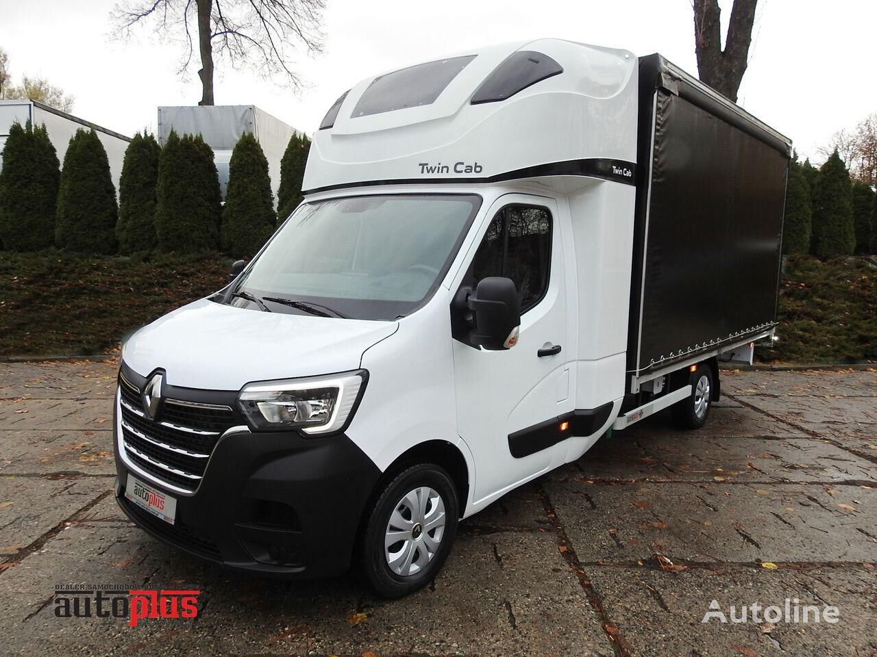 Renault MASTER PLANDEKA 8 PALET TEMPOMAT KLIMATYZACJA LEDY  165KM [ 1416 Planen-LKW