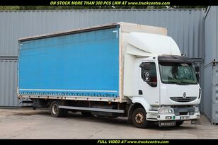 Renault MIDLUM, EURO 5 EEV, 16 PALLETS, 12 TONS camión toldo