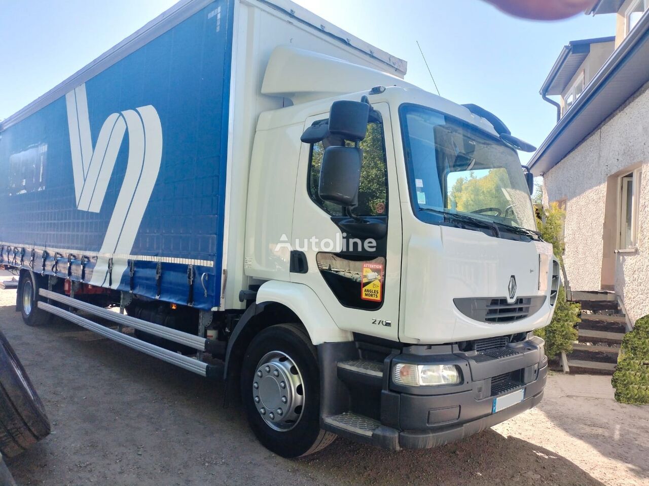 Renault Midlum  tilt truck