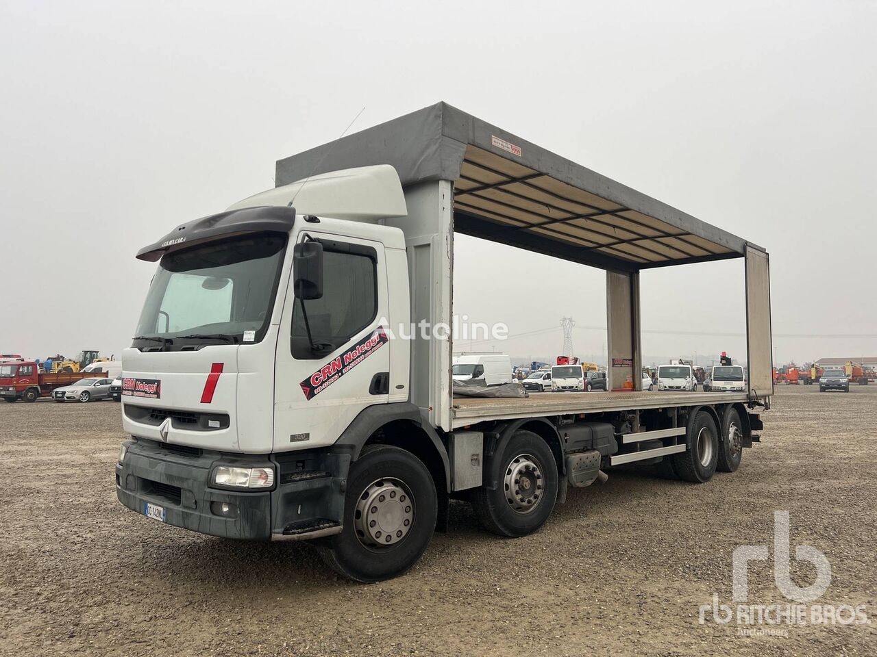 Renault PREMIUM 320 8x2 presenning lastbil