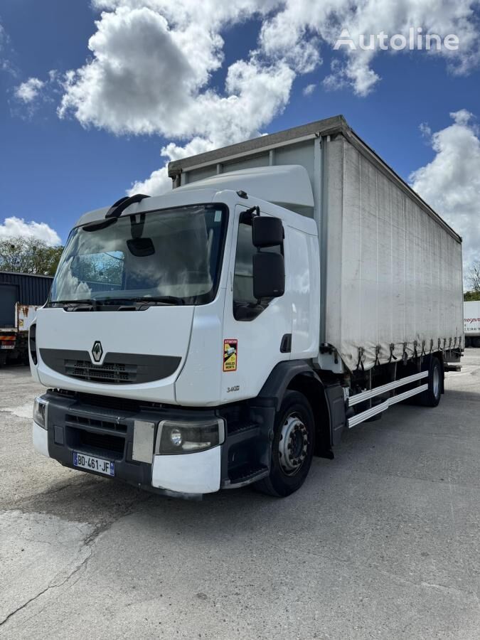 camion bâché Renault Premium 340