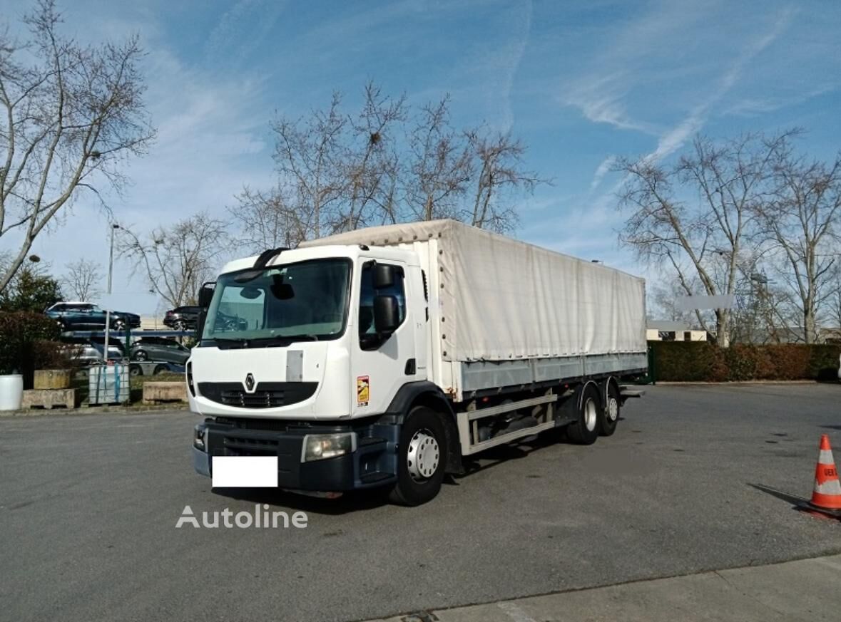 Купить тентованный грузовик Renault Premium Lander 380 26 c/plataforma elevatória, eixo elevatório e | Autoline UA Тентованный грузовик Renault Premium Lander 380 26 c/plataforma elevatória, eixo elevatório e - Autoline