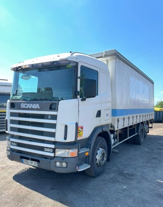 тентованный грузовик Scania 114L 380