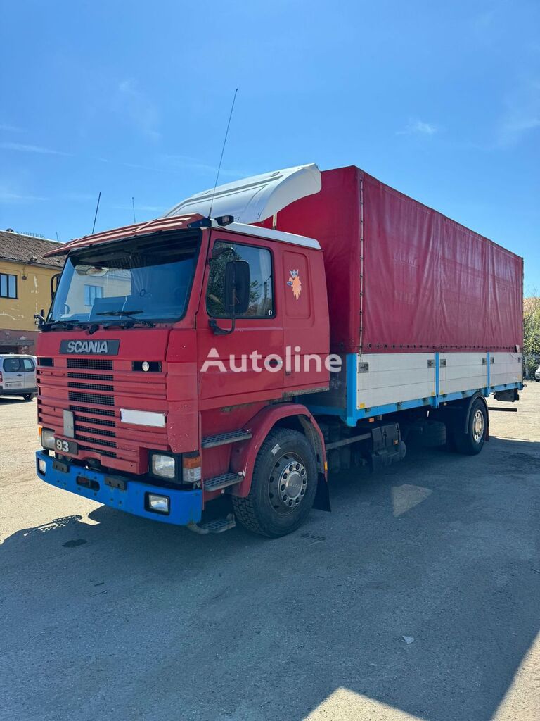 Scania 93M camión toldo