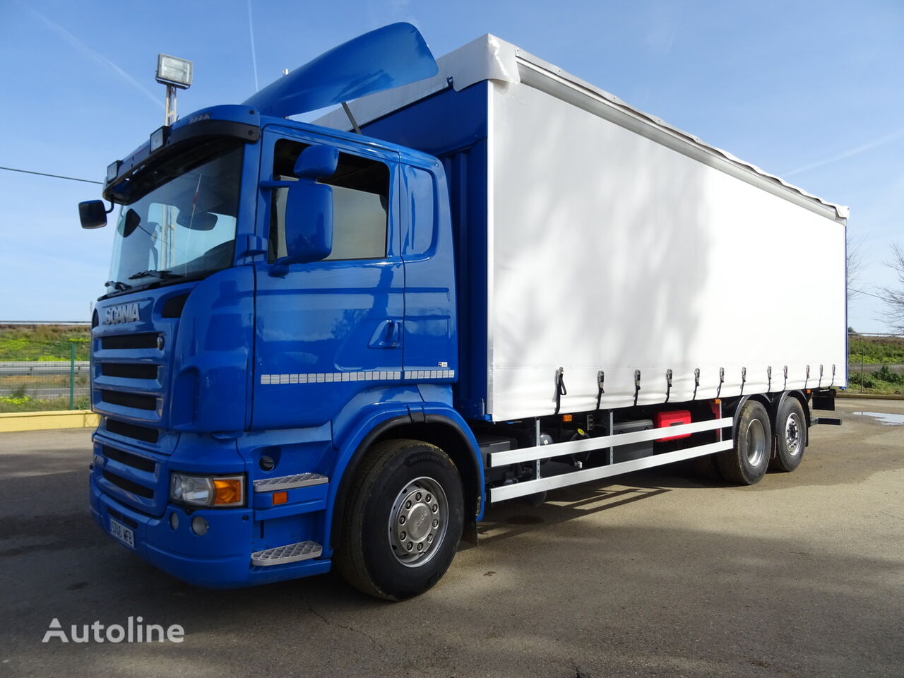 тентованный грузовик Scania R 480