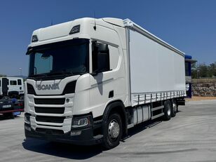 Scania R450 E6 (Tauliner) huifzeilen vrachtwagen