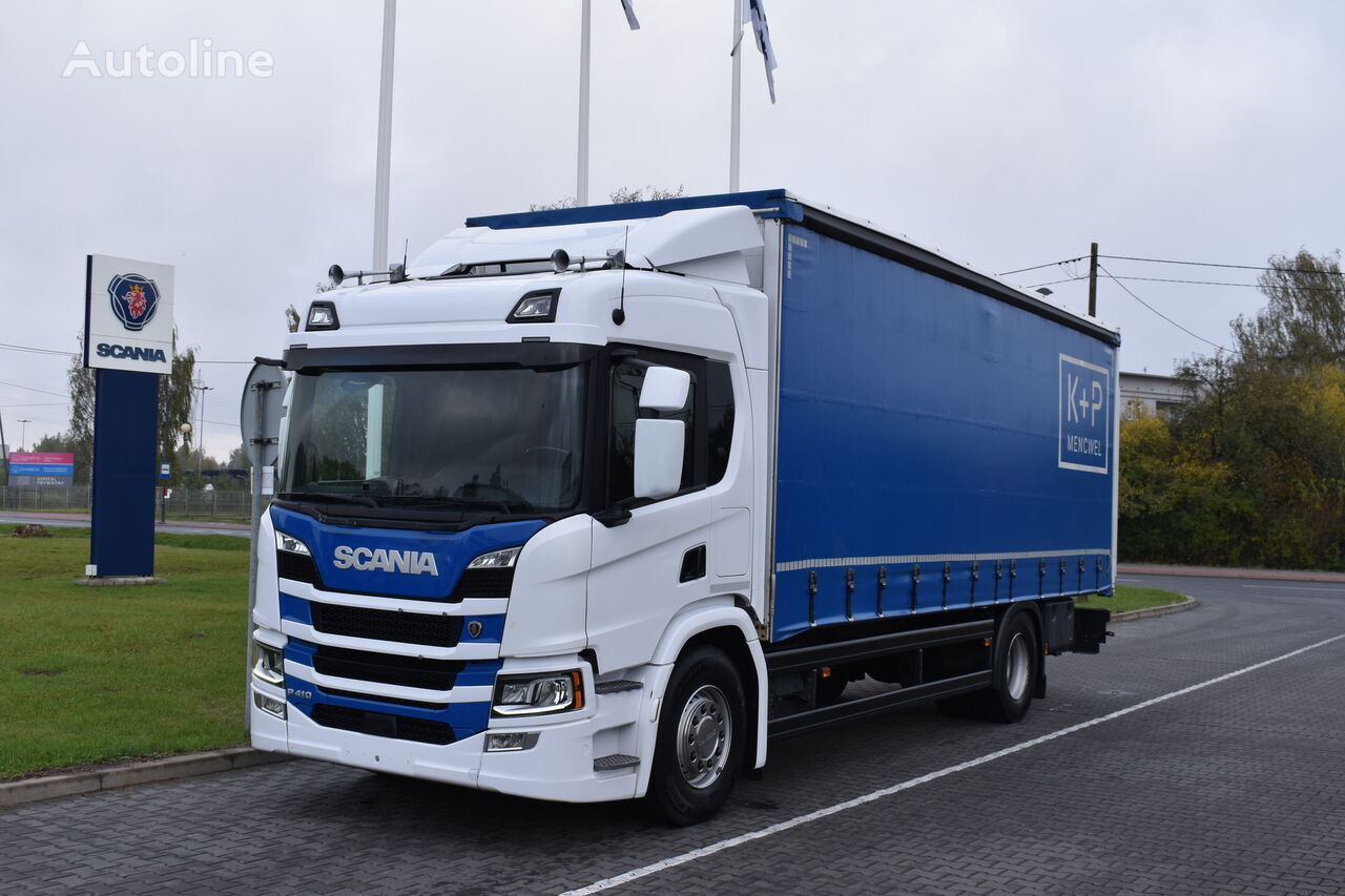 camion bâché Scania Scania P410 - Winda !! - Full LED !!