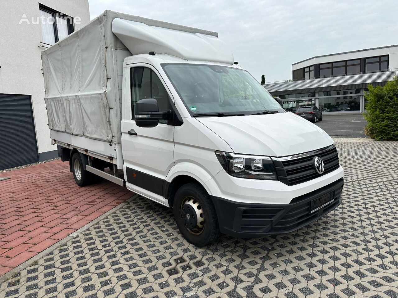 камион со церада Volkswagen Volkswagen Crafter 50 Pritsche Plane 5-Tonne