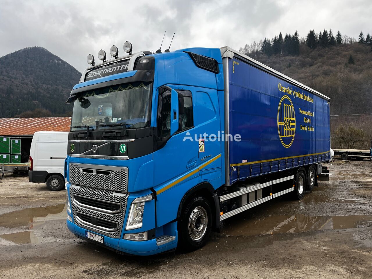 тентованный грузовик Volvo FH 420