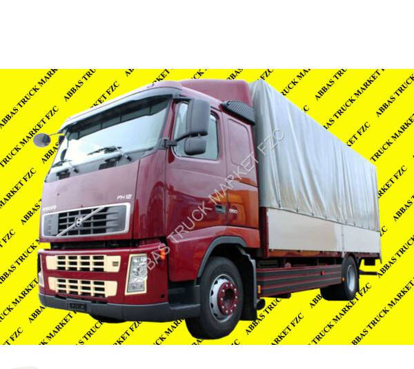 camião de toldo Volvo FH12 380