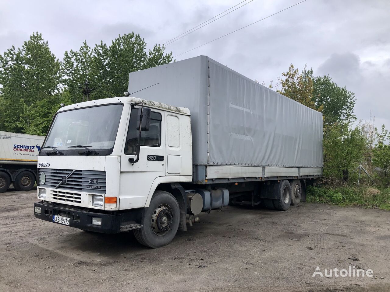 صندوق خلفي مغطى Volvo FL 10 320