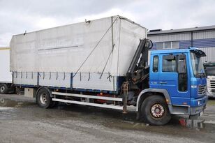 ciężarówka plandeka Volvo FL618 4X2 Kran/kapell