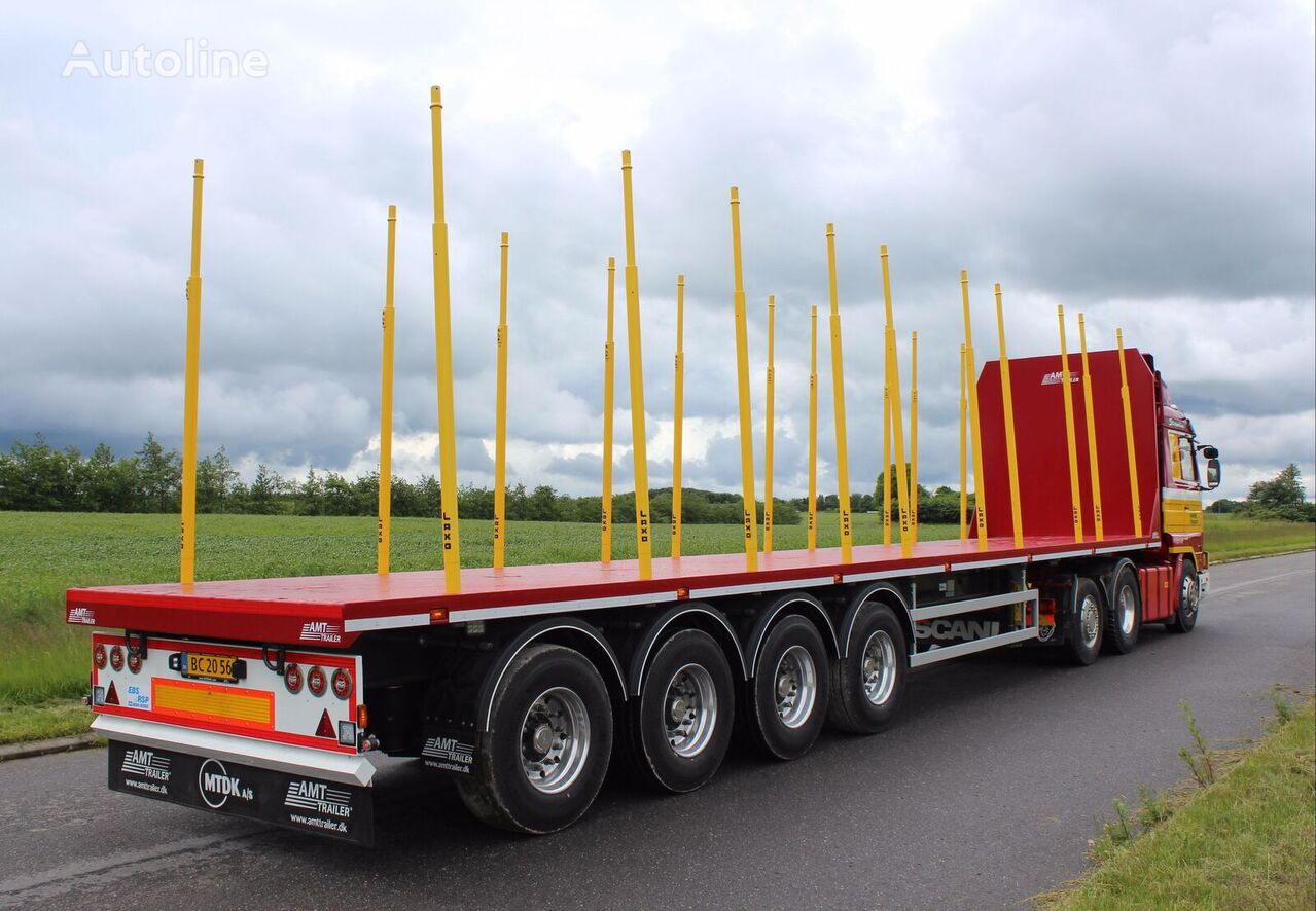 semi-reboque de transporte de madeira AMT Trailer ÅT400 novo