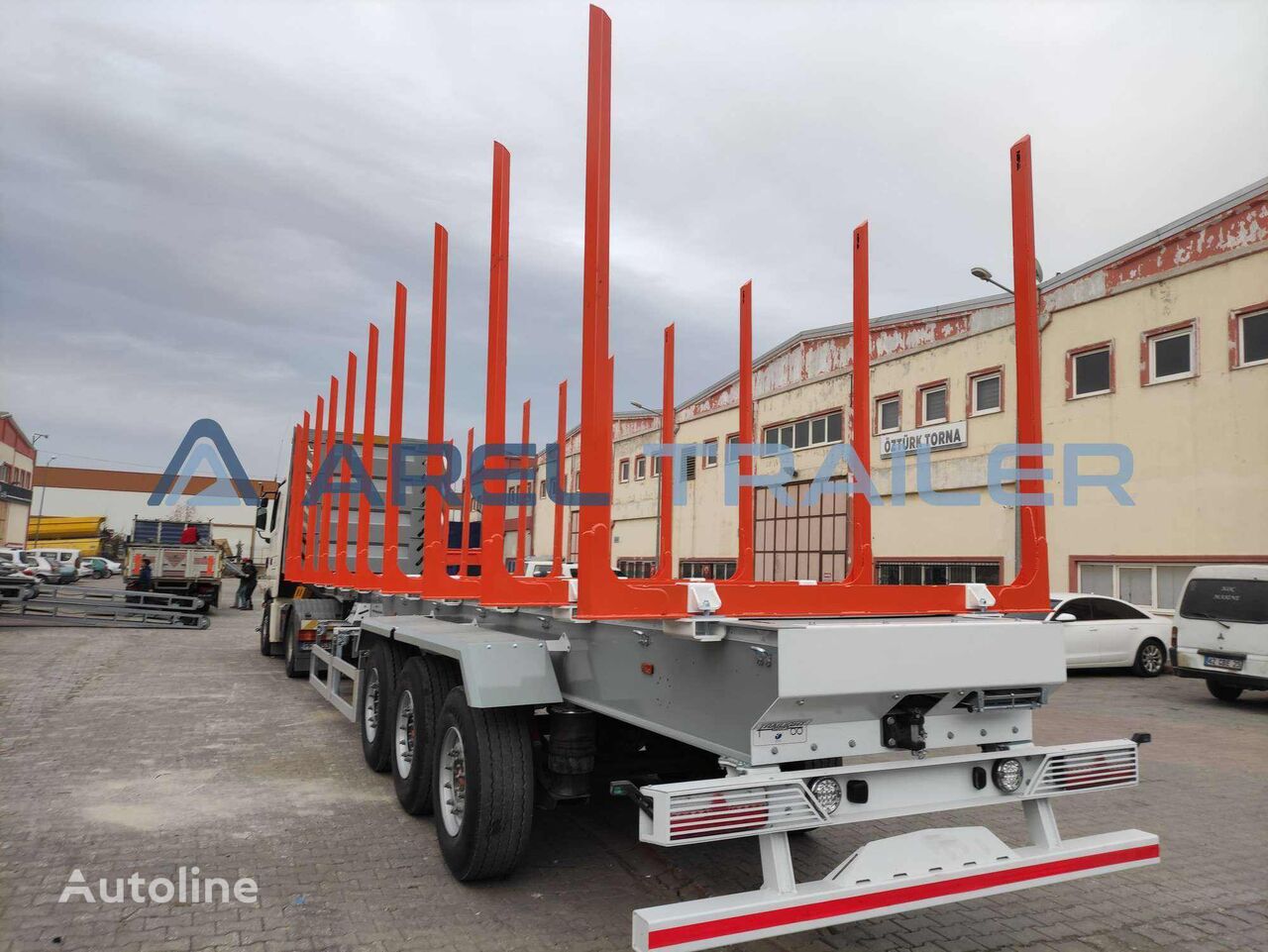 nieuw Arel Trailer TIMBER STANCHION SEMI TRAILER houtoplegger