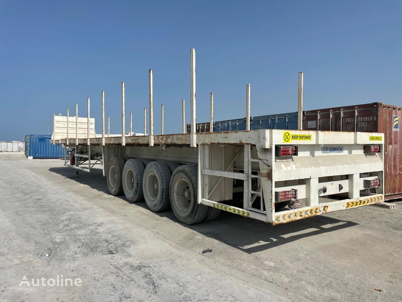 GORICA GF 86.02  timmerbil semitrailer - Autoline