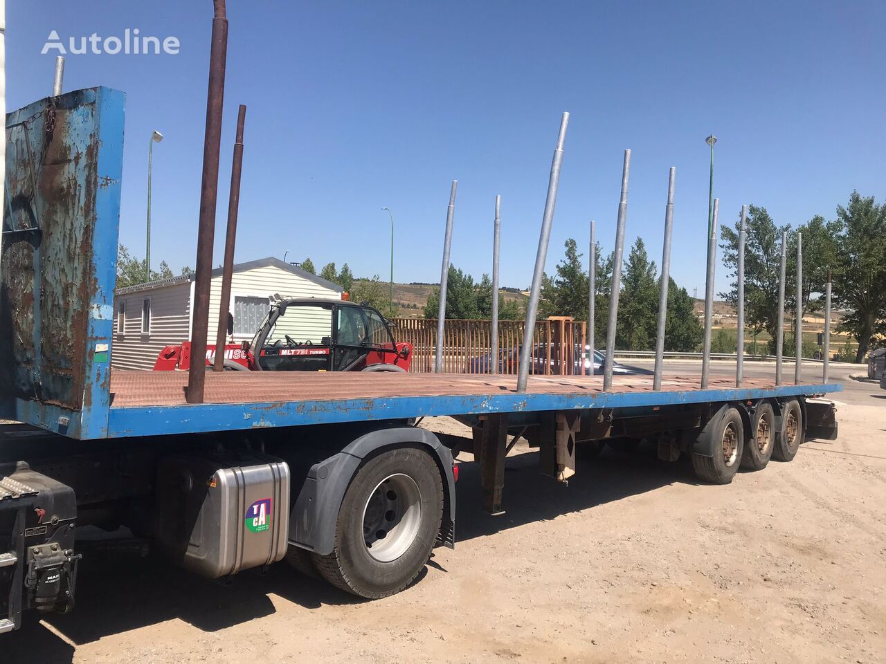 LeciTrailer AR 13620 PP NS timber semi-trailer