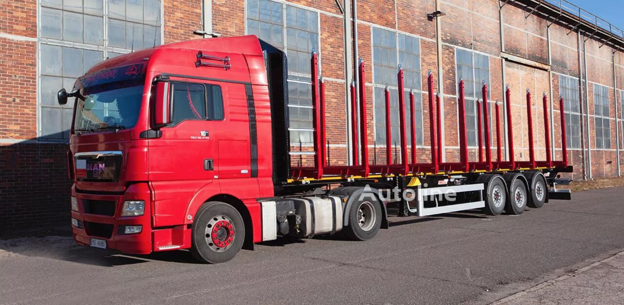 Купить полуприцеп лесовоз Mega TIMBER | Autoline UA Новый полуприцеп лесовоз Mega TIMBER - Autoline
