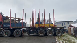 Umikov TMW TELESKOP hydraulik Holztransporter Auflieger