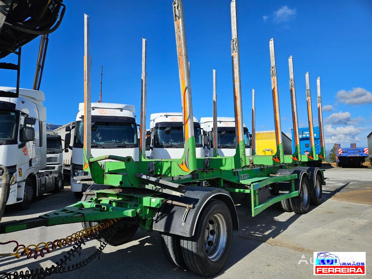 Asca KSDB3  timber trailer