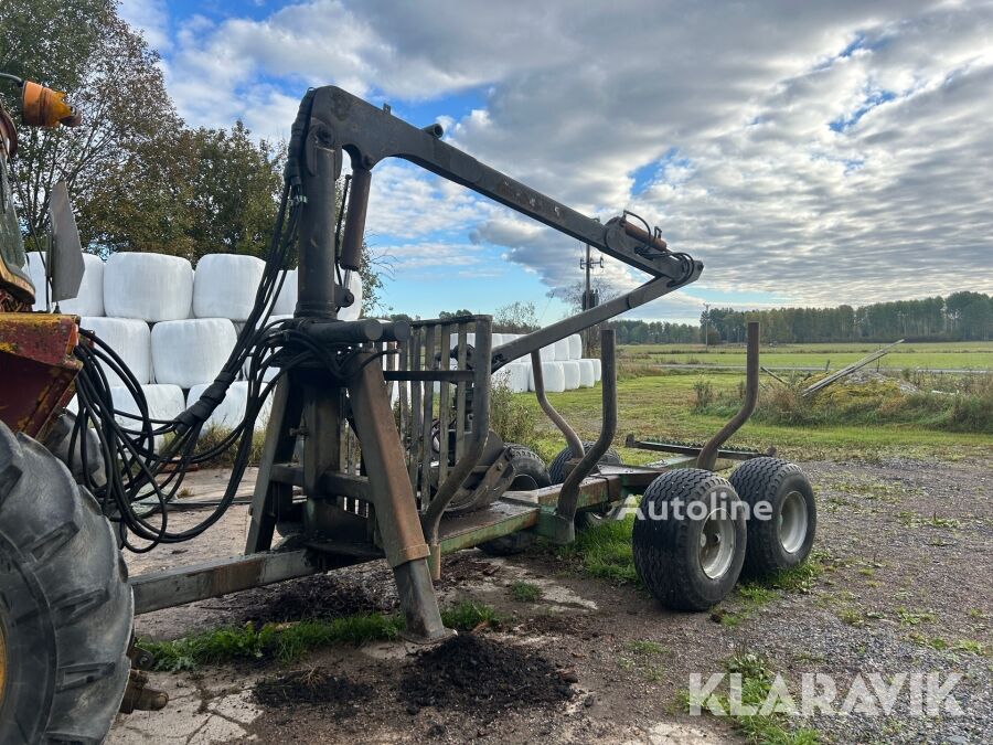 Remorcă transport de lemne Farma 855 - Autoline