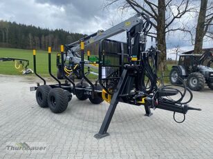 Kesla 104 + 204T Rückewagen & Rückeanhänger timber trailer