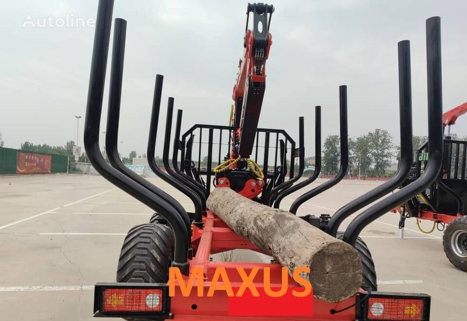 nieuw Maxus 6 hout aanhanger