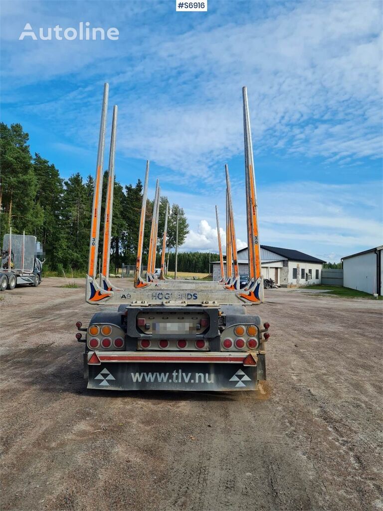 Mjölbysläpet VFP4 100 36 timber trailer