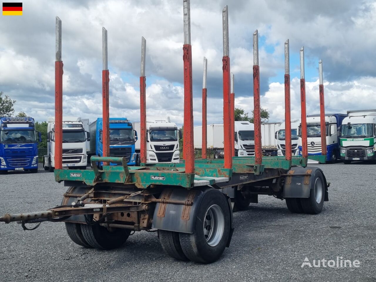 N6SZ-20 timber trailer