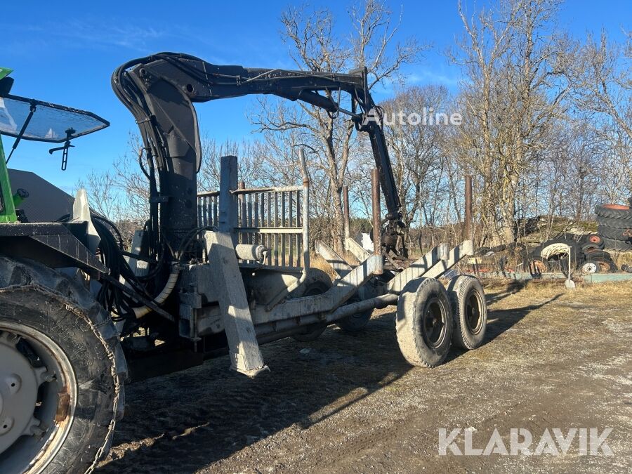 Skogsvagn Holztransporter Anhänger