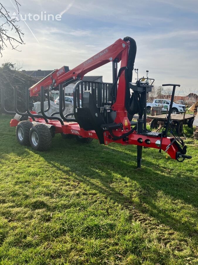 Stepa B9AK/FL5285 Holztransporter Anhänger