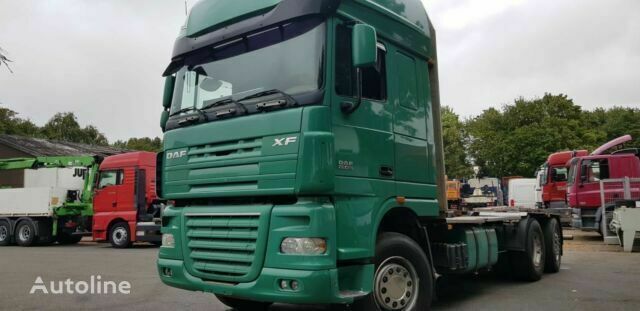 лесовоз DAF XF105-460Super Spacs Cap G.Haus/Hoch Retarder