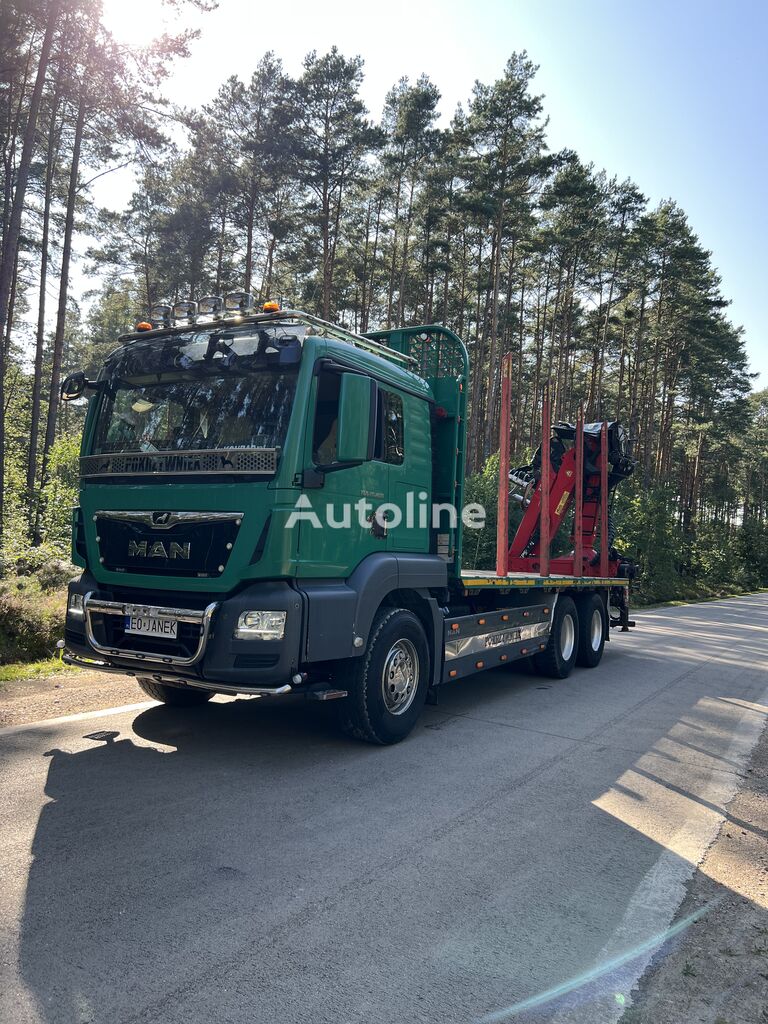 MAN TGS 26.460 timber truck