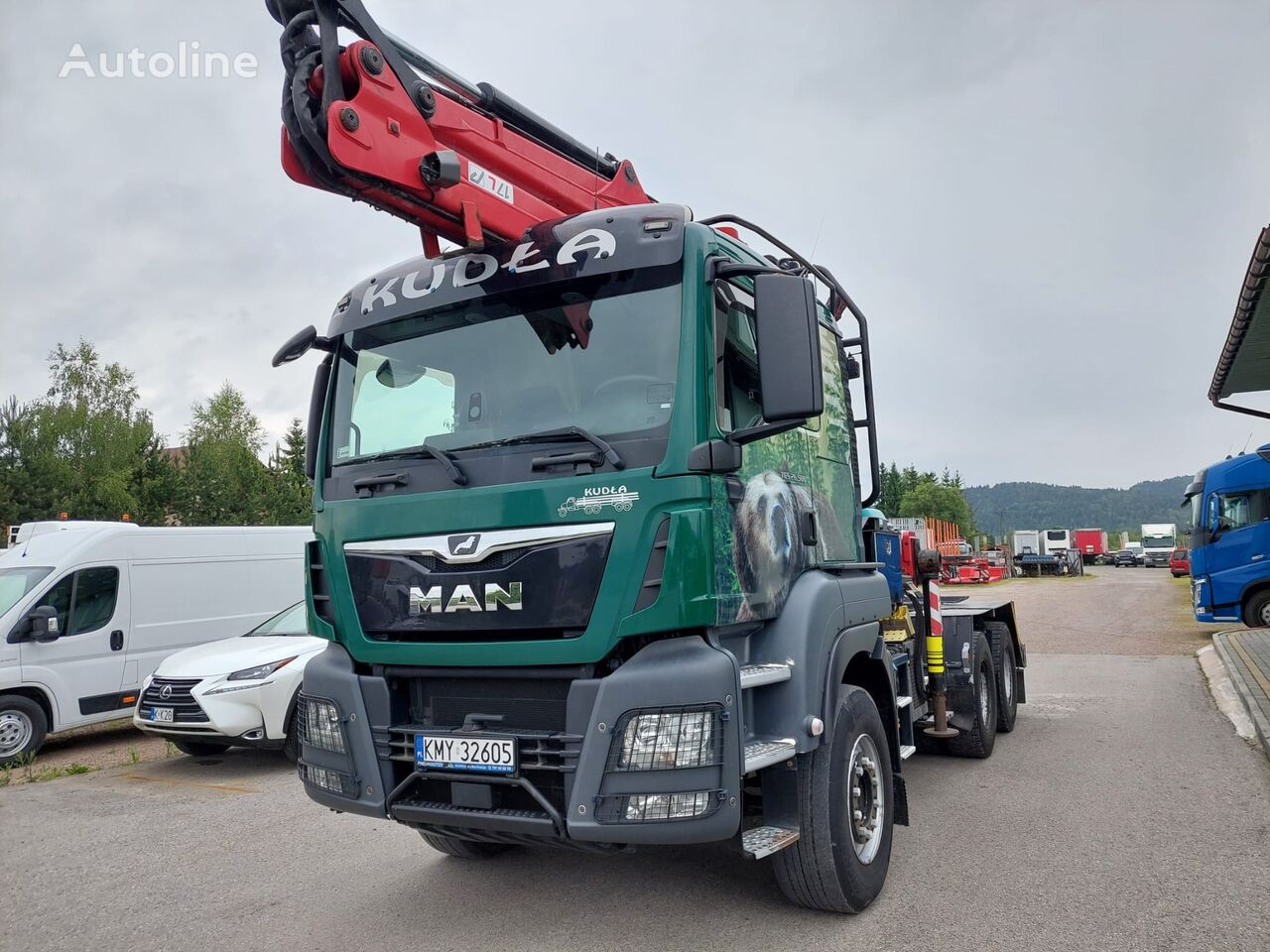 MAN TGS 26.500 timber truck