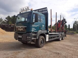 MAN TGS 26.540 timber truck