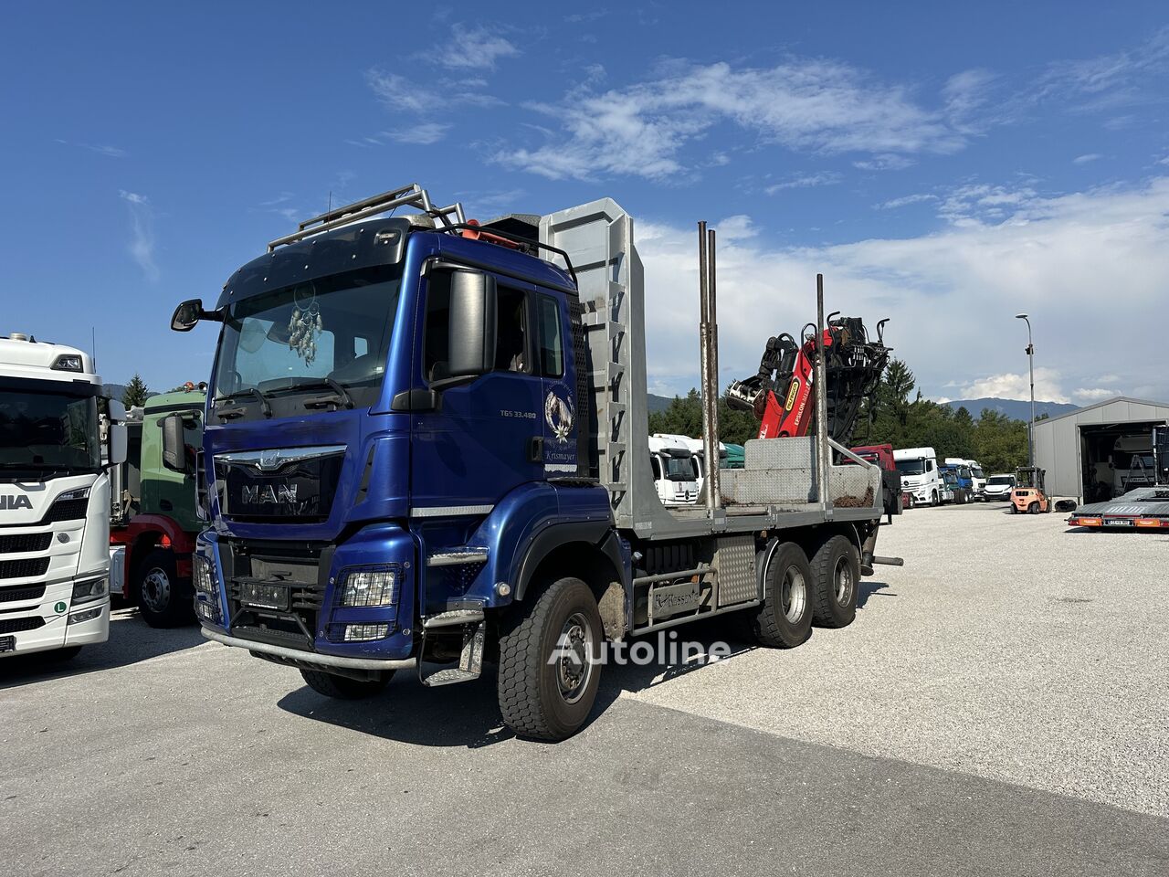 Купить лесовоз MAN TGS 33.480 | Autoline KG Лесовоз MAN TGS 33.480 - Autoline