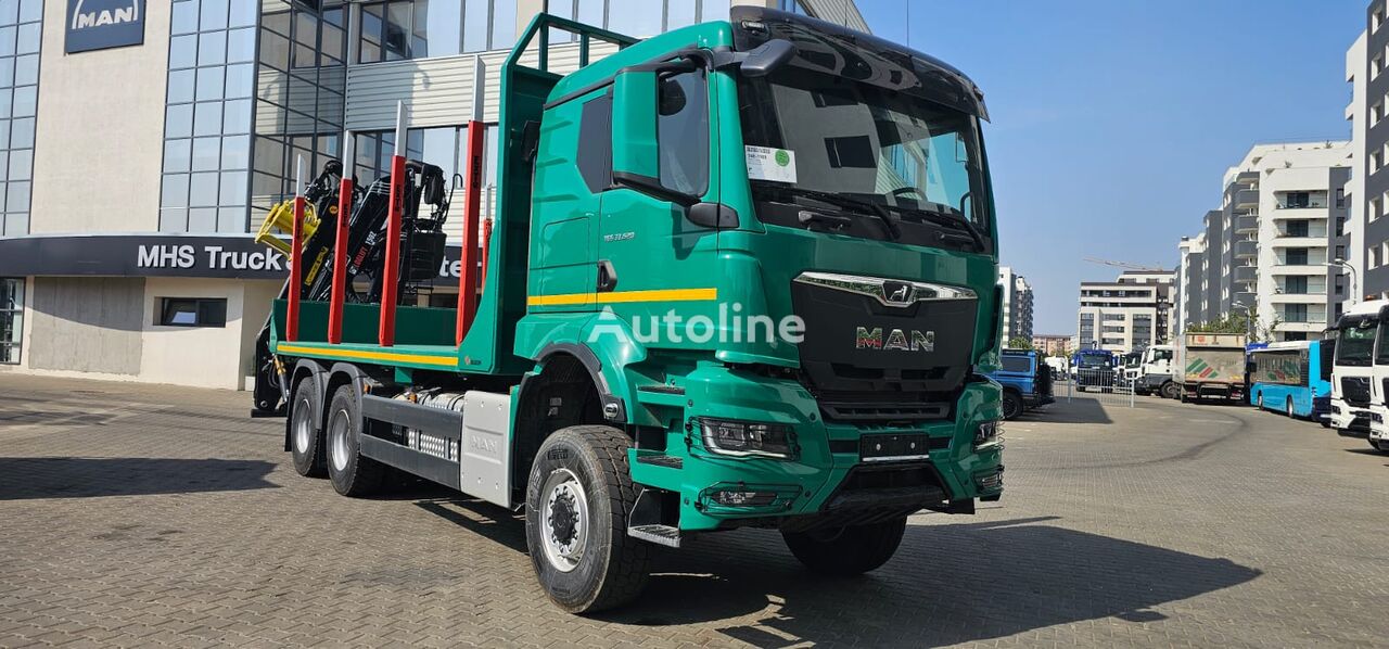 new MAN TGS 33.520  timber truck