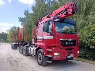 شاحنة نقل الأخشاب MAN TGS 480 6X6