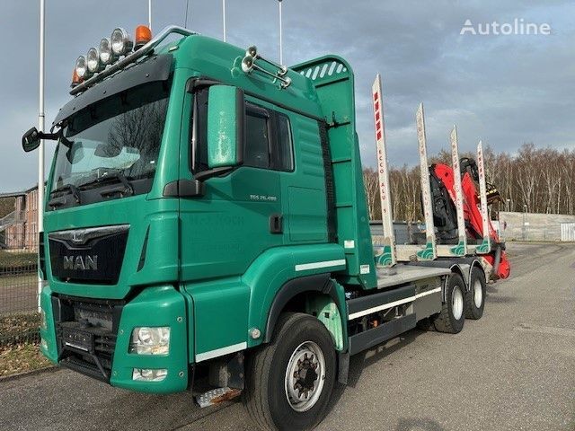 MAN TGX 26.480  timber truck