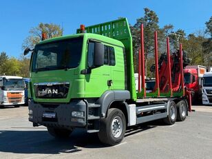 truk pengangkut kayu MAN TGX 33.480 6x4 Palfinger Epsilon/Retarder