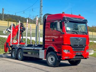 новый лесовоз MAN TGX 33.510 6X4 BL Euro6e  EPSILON 150 Z