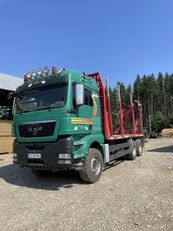 camião de transporte de madeira MAN TGX 33.540